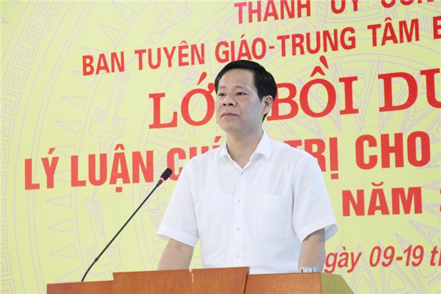 Khai giảng lớp bồi dưỡng lý luận chính trị cho đảng viên mới khóa 1 năm 2020