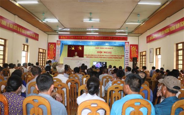 Công bố Quy hoạch tỷ lệ 1/2.000 Tiểu khu G1, phân khu G, phường Phương Nam 