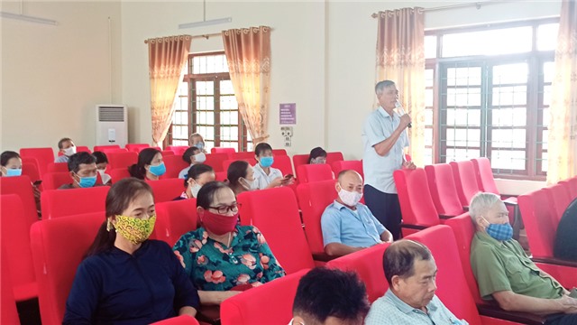 Đảng uỷ phường Phương Đông: thảo luận nâng cao chất lượng sinh hoạt chi bộ 
