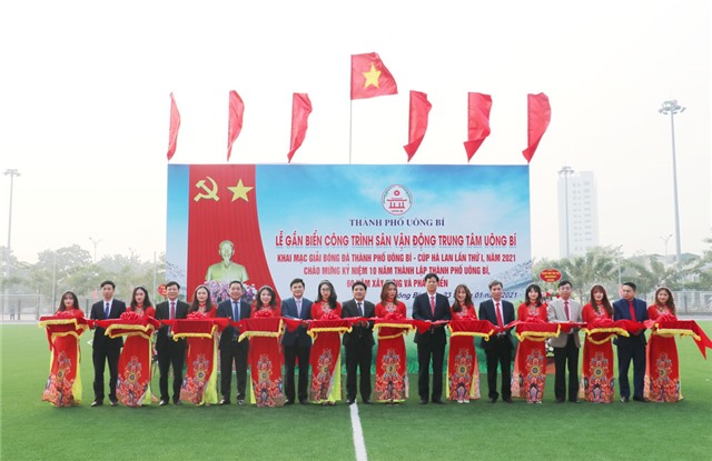 Lễ khánh thành, gắn biển công trình Sân vận động trung tâm 32Win12 com tại tài khoản, khai mạc Giải Bóng đá thành phố 32Win12 com tại tài khoản Cúp Hà Lan lần thứ I năm 2021