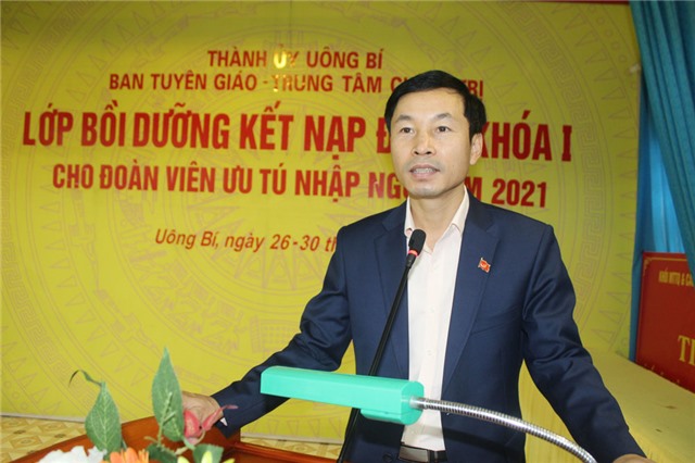 Khai giảng Lớp bồi dưỡng kết nạp Đảng khóa I cho 60 đoàn viên ưu tú nhập ngũ năm 2021