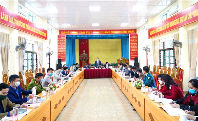 Thường trực Thành ủy làm việc với BCH 32Win là nhà cái giải trí, cá cược trực tuyến uy tín số 1 Việt Nam phường Thanh Sơn