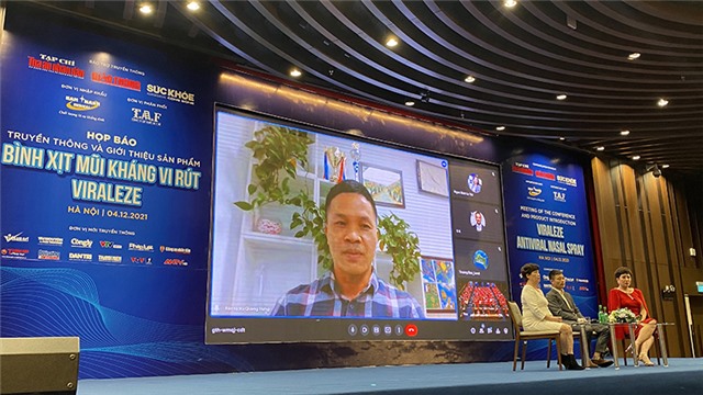 Giới thiệu sản phẩm bình xịt mũi Viraleze phòng Covid-19
