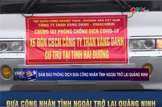 Đưa công nhân tỉnh ngoài trở lại Quảng Ninh