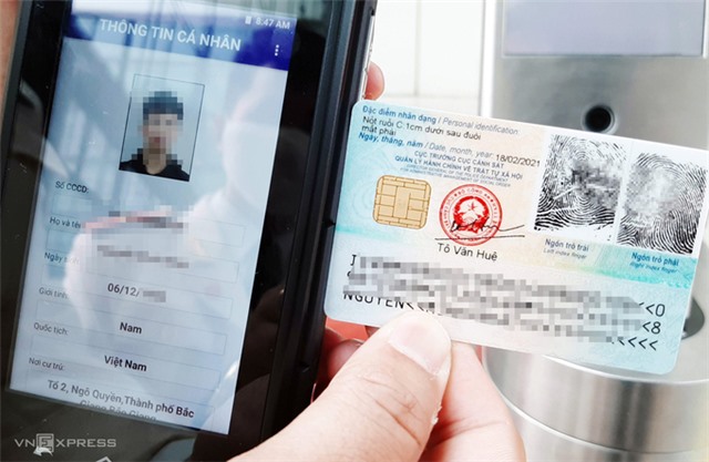 Cấp hơn 1,2 triệu thẻ căn cước công dân gắn chip