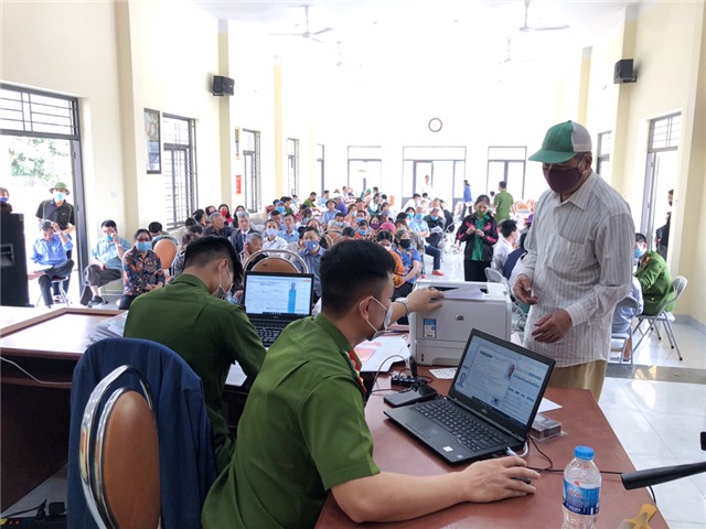 Công an TP 32Win12 com tại tài khoản: Nỗ lực cao nhất để cấp căn cước gắn chip cho người dân