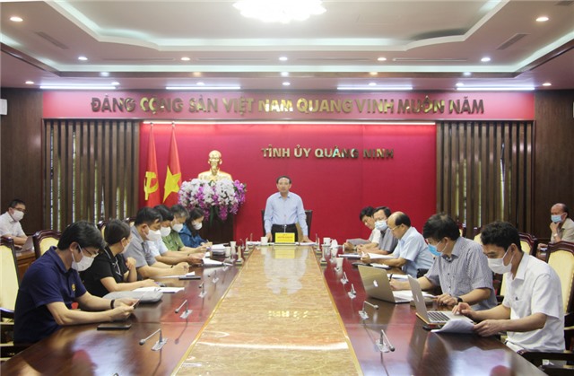 Ban Chỉ đạo phòng, chống Covid-19 cấp tỉnh họp triển khai các biện pháp phòng, chống Covid-19