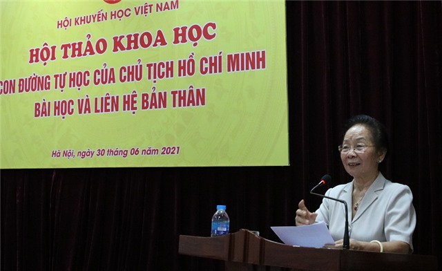 “Con đường tự học của Chủ tịch Hồ Chí Minh - Bài học và liên hệ bản thân”