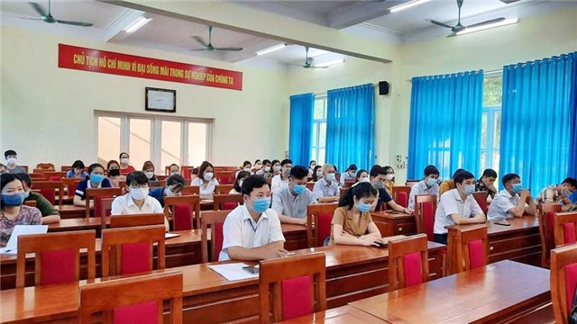 Khai giảng lớp bồi dưỡng lý luận chính trị cho đảng viên mới khóa 3 năm 2021