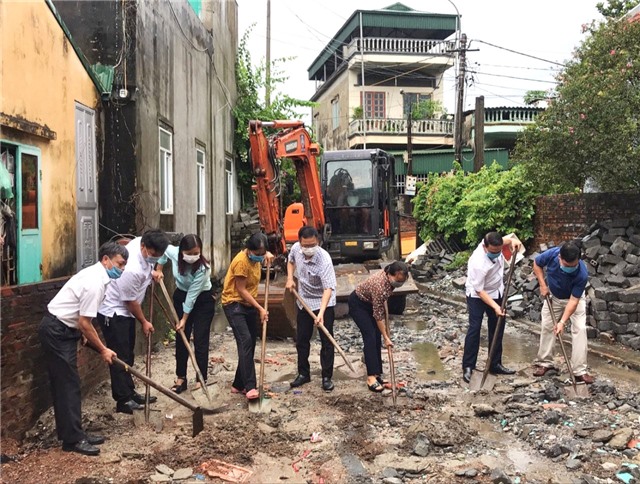 Khởi công xây nhà tình nghĩa cho hội viên nông dân phường Quang Trung