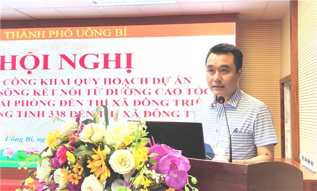 Công bố quy hoạch dự án đường ven sông kết nối từ cao tốc Hạ Long - Hải Phòng đến thị xã Đông Triều, đoạn từ tỉnh lộ 338 đến thị xã Đông Triều