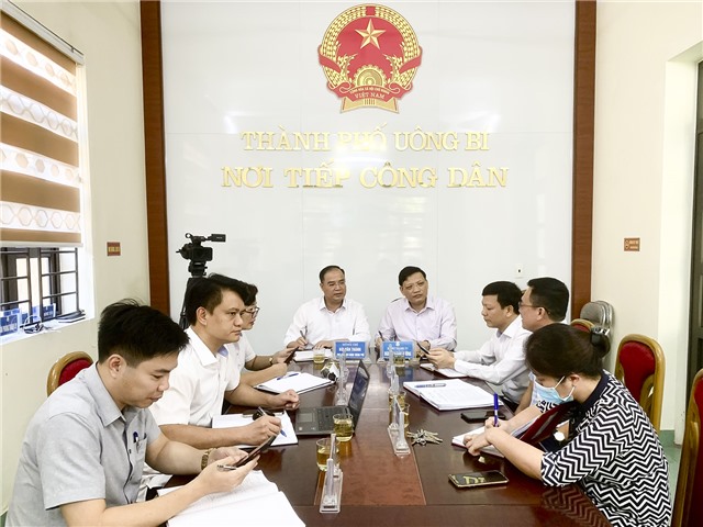 Thành phố tiếp công dân định kỳ
