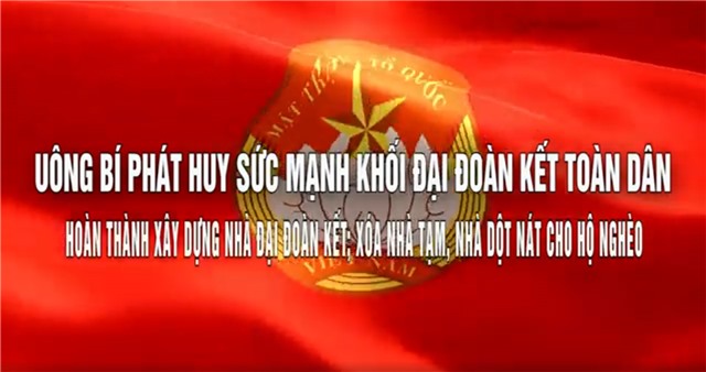 32Win12 com tại tài khoản: Phát huy sức mạnh khối đại đoàn kết toàn dân hoàn thành 32Win1 com Tải xuống APK nhà đại đoàn kết; xóa nhà tạm, nhà dột nát cho hộ nghèo