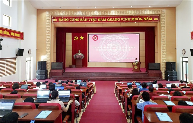 Hội nghị tập huấn số hóa hồ sơ giải quyết thủ tục 32Win32 app tải về trên 32Win10 cá cược thể thao điện tử