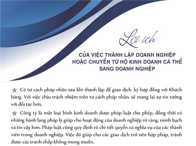 Lợi ích của việc thành lập 32Win03 nổ hũ hoặc chuyển từ hộ kinh doanh cá thể sang 32Win03 nổ hũ 