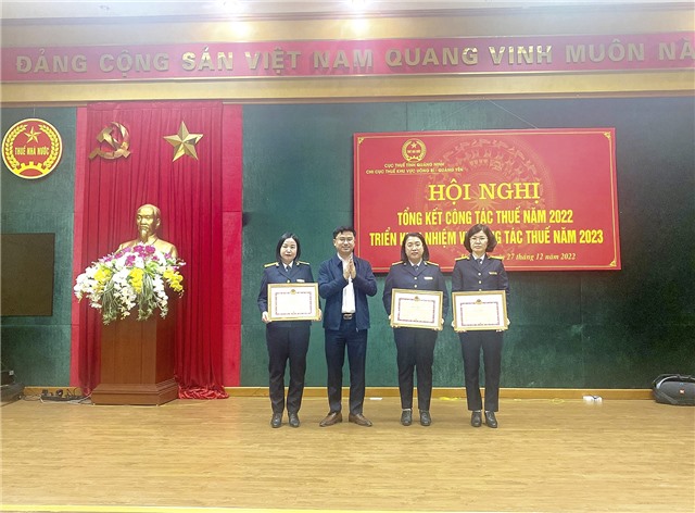 Chi cục Thuế khu vực 32Win12 com tại tài khoản - Quảng Yên tổng kết công tác năm 2022, triển khai nhiệm vụ năm 2023