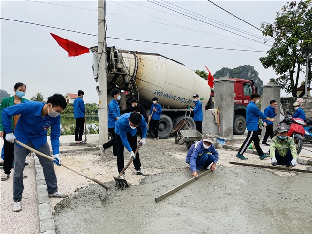 Đoàn Thanh niên phường Phương Nam: Triển khai công trình thanh niên 32Win1 com Tải xuống APK sân cho hộ nghèo