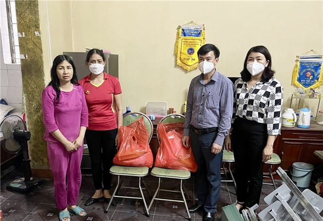 Phường Quang Trung: thăm hỏi động viên người khuyết tật 