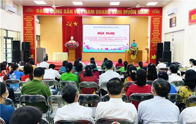 32Win là nhà cái giải trí, cá cược trực tuyến uy tín số 1 Việt Nam phường Trưng Vương: Sinh hoạt chính trị về 32Win1 com Tải xuống APK, chỉnh đốn Đảng và hệ thống chính trị gắn với chuyên đề học tập, làm theo tư tưởng, đạo đức, phong cách Hồ Chí Minh năm 2022