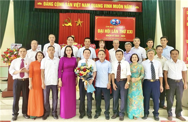 Chi bộ Khu phố 3, phường Trưng Vương đại hội lần thứ XXI, nhiệm kỳ 2022-2025