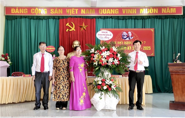 Đại hội chi bộ khu phố 7, phường Bắc Sơn nhiệm kỳ 2022 - 2025