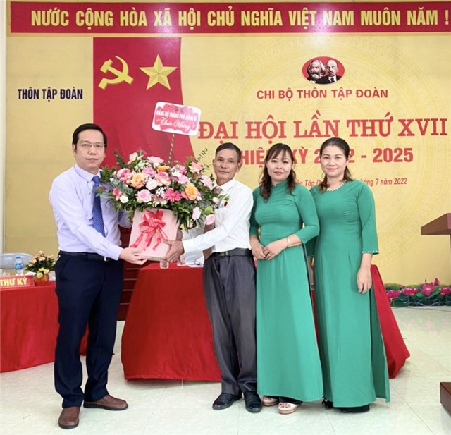 Đại hội Chi bộ thôn Tập Đoàn, xã Thượng Yên Công lần thứ XVII, nhiệm kỳ 2022-2025