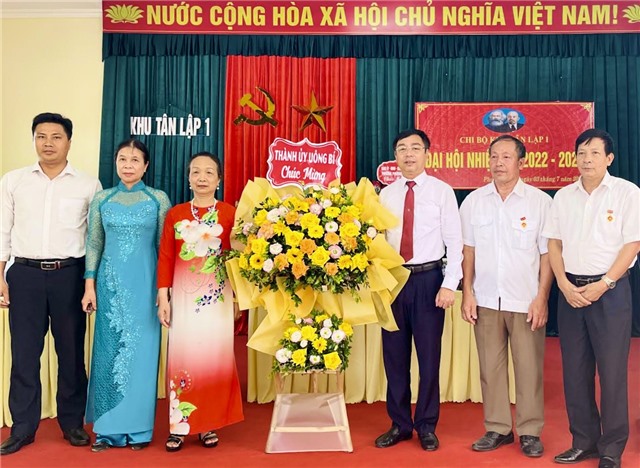 Đại hội Chi bộ khu Tân Lập 1, phường Phương Đông nhiệm kỳ 2022-2025