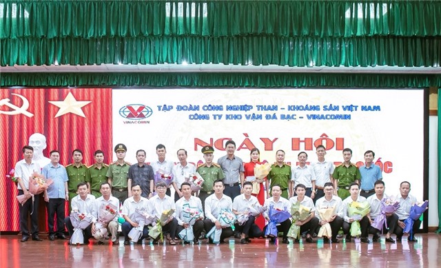 Công ty Kho vận Đá Bạc - Vinacomin: Ngày hội toàn dân bảo vệ an ninh Tổ quốc năm 2022