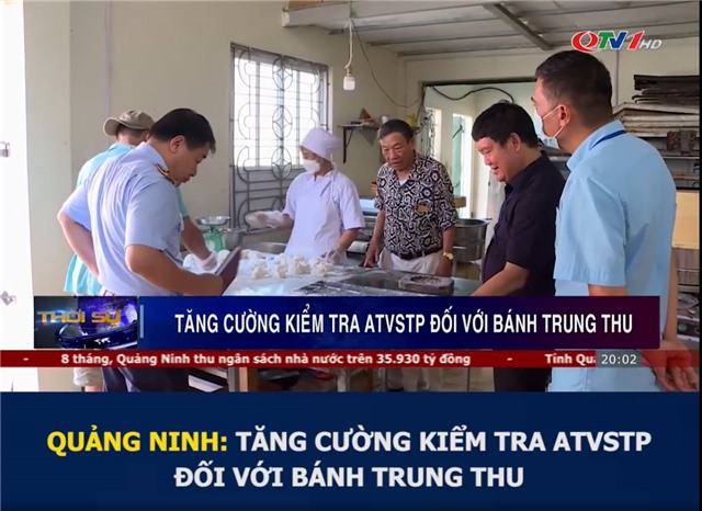 Tăng cường kiểm tra ATVSTP đối với bánh trung thu