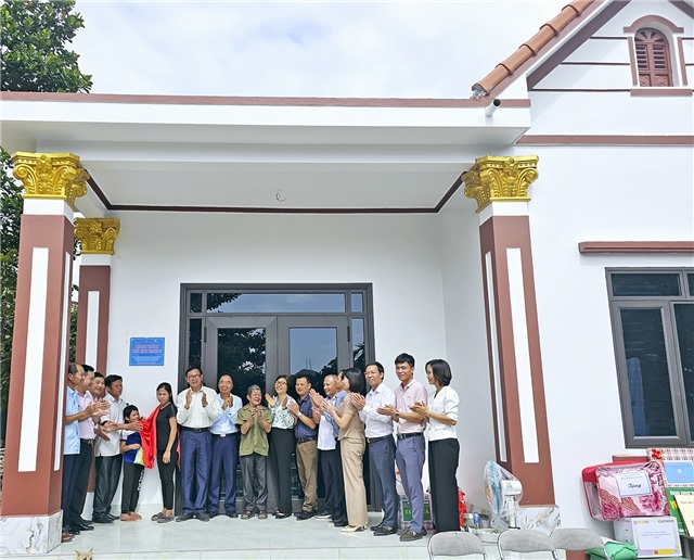 Khánh thành nhà tình thương tại thôn Quan Điền - Khe Thần, xã Thượng Yên Công, TP 32Win12 com tại tài khoản