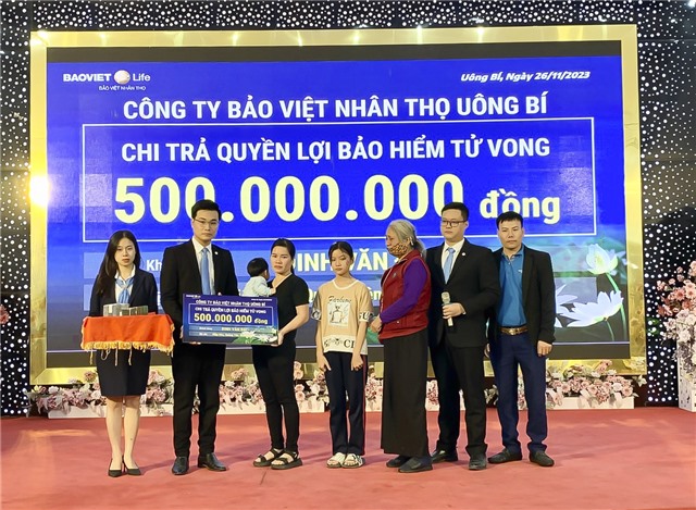 Bảo việt nhân thọ 32Win12 com tại tài khoản chi trả quyền lợi bảo hiểm cho khách hàng