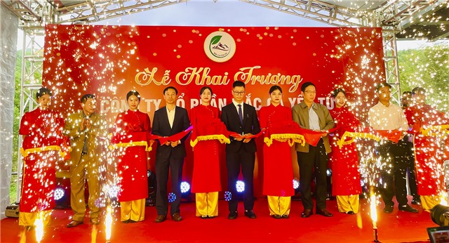 Khai trương Công ty CP Mắc ca Yên Tử