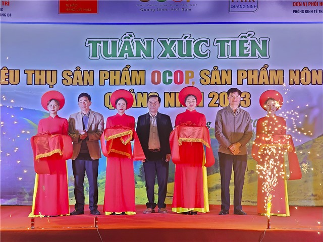 Khai mạc Tuần xúc tiến tiêu thụ sản phẩm OCOP và nông sản Quảng Ninh 2023