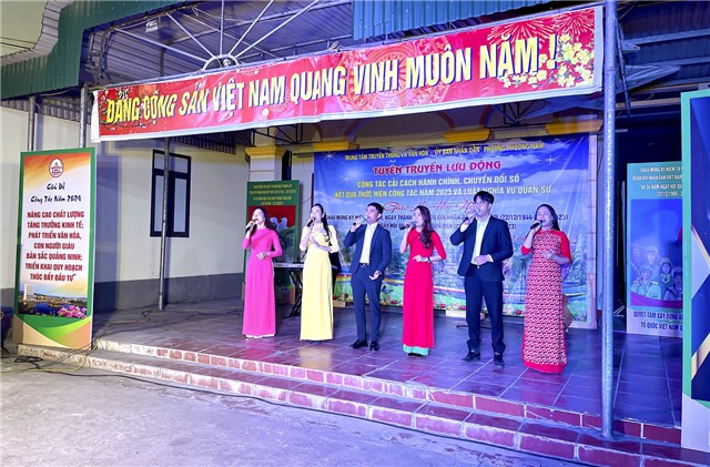 Chương trình tuyên truyền lưu động tại khu Hợp Thành, phường Phương Nam