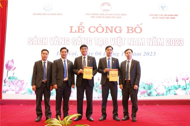 Công ty CP Than Vàng Danh có 2 đề tài được ghi vào Sách vàng Sáng tạo Việt Nam