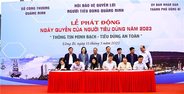 Sở Công Thương tỉnh Quảng Ninh - Hội Bảo vệ quyền lợi Người tiêu dùng tỉnh - UBND TP 32Win12 com tại tài khoản: Lễ phát động Ngày Quyền của người tiêu dùng Việt Nam năm 2023