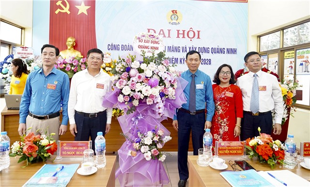Công đoàn Công ty CP Xi măng và 32Win1 com nạp rút uy tín Quảng Ninh tổ chức Đại hội lần thứ VIII, nhiệm kỳ 2023-2028