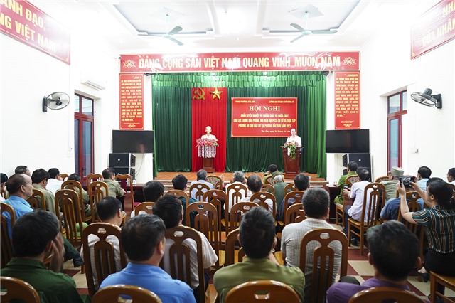 Phường Bắc Sơn huấn luyện nghiệp vụ phòng cháy, chữa cháy cho lực lượng dân phòng