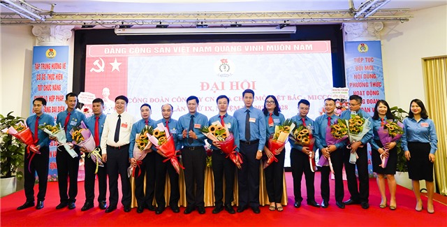 Đại hội công đoàn Công ty Công nghiệp hóa chất mỏ Việt Bắc - MICCO lần thứ IX, nhiệm kỳ 2023-2028