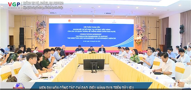 Hiện đại hóa công tác chỉ đạo, điều hành dựa trên dữ liệu