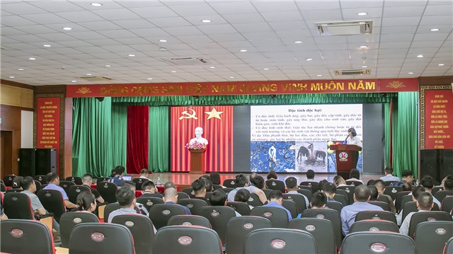 Công ty kho vận Đá Bạc - Vinacomin: Tập huấn truyên truyền Luật bảo vệ 32Win10 cá cược thể thao và công tác quản lý 32Win10 cá cược thể thao trên hiện trường sản xuất của Công ty