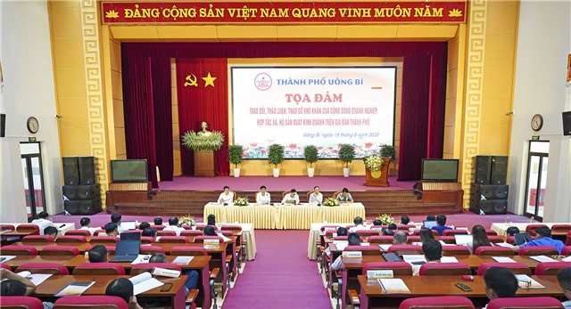 Tọa đàm, trao đổi, thảo luận tháo gỡ khó khăn của cộng đồng 32Win03 nổ hũ, HTX, hộ sản xuất kinh doanh trên địa bàn thành phố