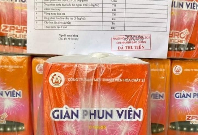 Người dân được đốt loại pháo nào trong dịp Tết Giáp Thìn?