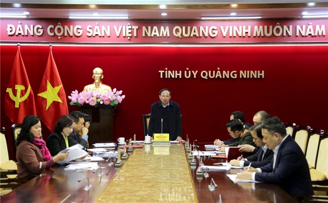 Phiên họp thứ 8 Ban Chỉ đạo phòng, chống tham nhũng, tiêu cực tỉnh