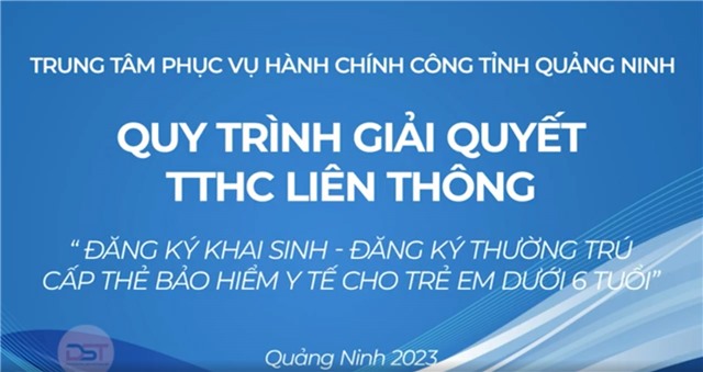 Hướng dẫn quy trình giải quyết thủ tục 32Win32 app tải về liên thông "Đăng ký khai sinh – Đăng ký thường trú - Cấp thẻ Bảo hiểm y tế cho trẻ em dưới 6 tuổi"