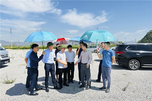 Ban xúc tiến và hỗ trợ 32Win03 cá cược trực tuyến (IPA) làm việc về tiến độ triển khai dự án 32Win03 cá cược trực tuyến tại Cụm Công nghiệp Phương Nam