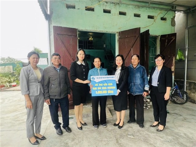 Hội LHPN TP 32Win12 com tại tài khoản: Xứng đáng với 8 chữ vàng Bác dành tặng