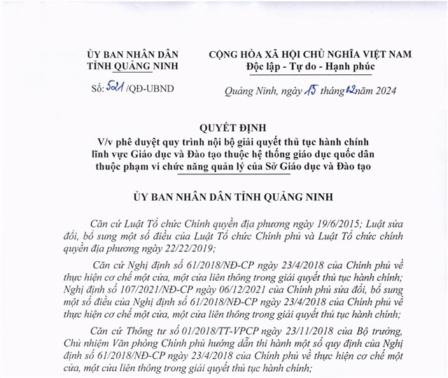 Phê duyệt quy trình nội bộ giải quyết thủ tục 32Win32 app tải về lĩnh vực Giáo dục và Đào tạo thuộc hệ thống giáo dục quốc dân thuộc phạm vi chức năng quản lý của Sở Giáo dục và Đào tạo