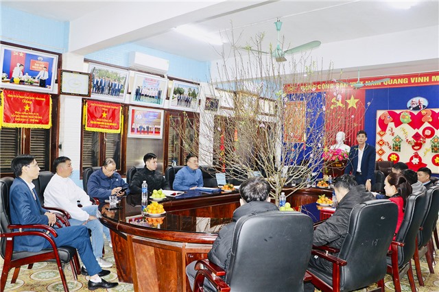 Xuân về trên phân xưởng K12, than Vàng Danh