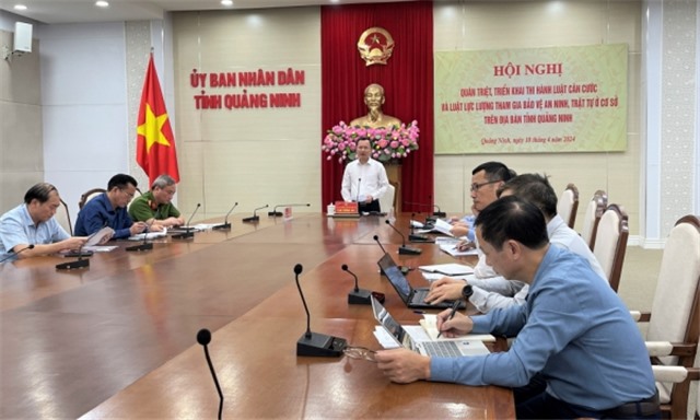Hội nghị quán triệt, triển khai thi hành Luật Căn cước và Luật Lực lượng tham gia bảo vệ an ninh, trật tự ở cơ sở